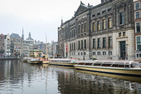 Cityscape of Amsterdam CIty, Netherlandのeditorial素材