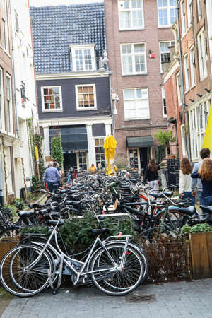 Cityscape of Amsterdam CIty, Netherlandのeditorial素材