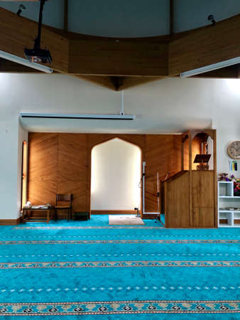 The Christchurch mosque is the place where they were two consecutive terrorist shooting attacks at mosques in Christchurch, New Zealandのeditorial素材