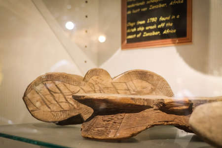 Wooden shoes factory in Volendam, Netherlandのeditorial素材
