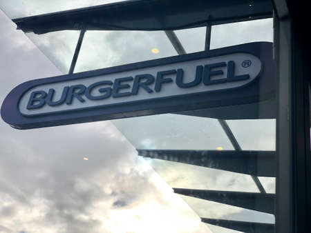 BurgerFuel is a New Zealand burger restaurant and franchise with 88 locations in six countries (plus 1 mobile location unit), including 54 locations in New Zealandのeditorial素材