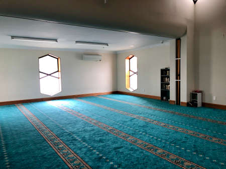 The Christchurch mosque is the place where they were two consecutive terrorist shooting attacks at mosques in Christchurch, New Zealandのeditorial素材