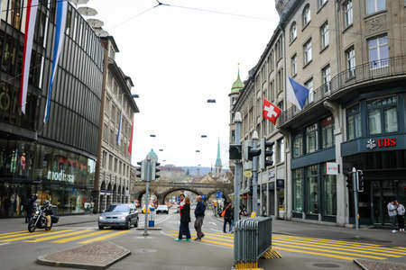 the beautiful city of Zurich, Switzerland