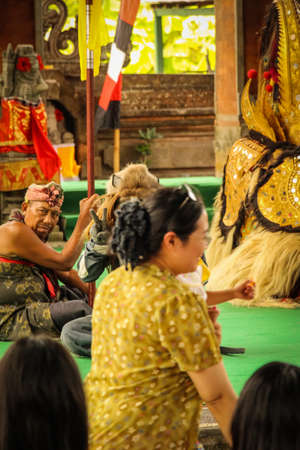 Balinese Traditional Barong Dance. In traditional Barong dance performances, he is portrayed in his...