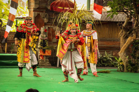 Balinese Traditional Barong Dance. In traditional Barong dance performances, he is portrayed in his...
