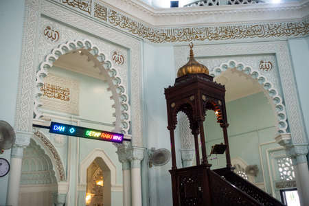 The Zahir Mosque (Malay: Masjid Zahir) is a mosque in Alor Setar, Kota Setar, Kedah, Malaysia, and the state mosque of the state of Kedah. It is built in 1912.のeditorial素材