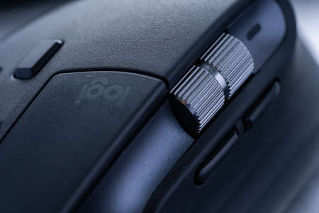 Kuala Lumpur, Malaysia - May 2021. Logitech Mx Master 3 wireless mouseのeditorial素材