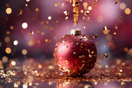 3d illustration of snowman in orange hat and scarf over orange backgroundの素材