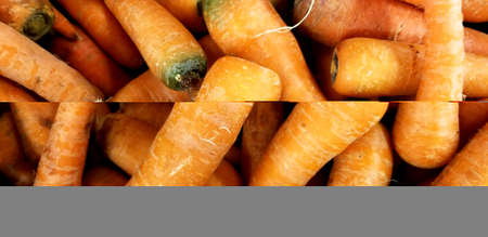 Close-up View of Raw Carrot