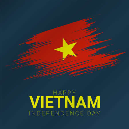 Brazil Independence Day Background. Translate :  Happy Independence Day, September 7. Vector Illustrationのイラスト素材