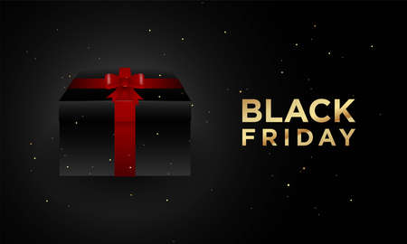 Black Friday Background. Good for Banner or Poster. Vector Illustration.のイラスト素材