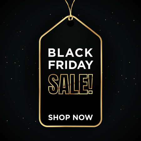 Black Friday Background. Good for Banner or Poster. Vector Illustration.のイラスト素材