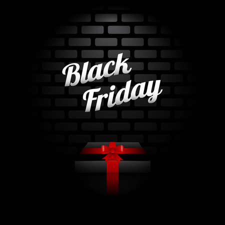 Black Friday Background. Good for Banner or Poster. Vector Illustration.のイラスト素材