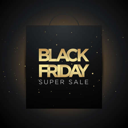 Black Friday Background. Good for Banner or Poster. Vector Illustration.のイラスト素材