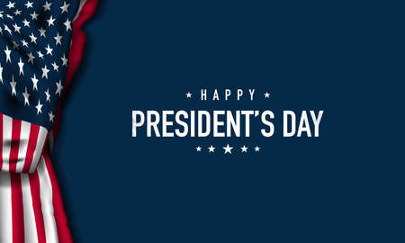President's Day Background Design. Banner, Poster, Greeting Card. Vector Illustration.のイラスト素材