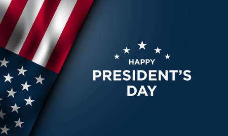 President's Day Background Design. Banner, Poster, Greeting Card. Vector Illustration.のイラスト素材