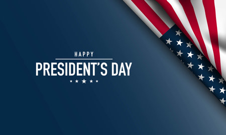 President's Day Background Design. Banner, Poster, Greeting Card. Vector Illustration.のイラスト素材