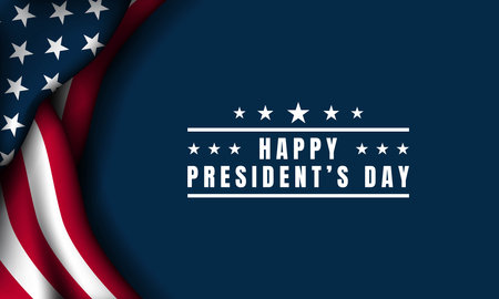 President's Day Background Design. Banner, Poster, Greeting Card. Vector Illustration.のイラスト素材