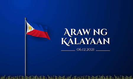 Philippines Independence Day Background Design Translate Independence Day 12 June 21 Banner Poster Greeting Card Vector Illustration Tasmeemme Com