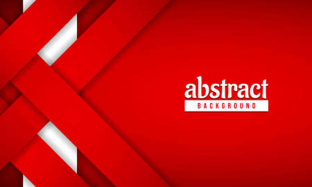 Abstract Red Background Design. Banner, Poster, Greeting Card, and other. Vector Illustration.のイラスト素材