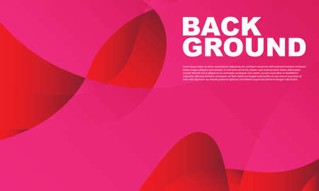 Abstract colorful liquid and curvy geometric background for banner. Vector illustration.のイラスト素材