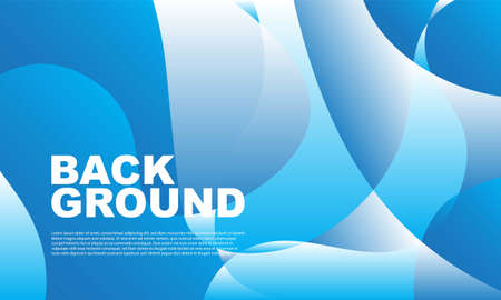 Abstract colorful liquid and curvy geometric background for banner. Vector illustration.のイラスト素材