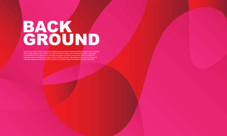 Abstract colorful liquid and curvy geometric background for banner. Vector illustration.のイラスト素材