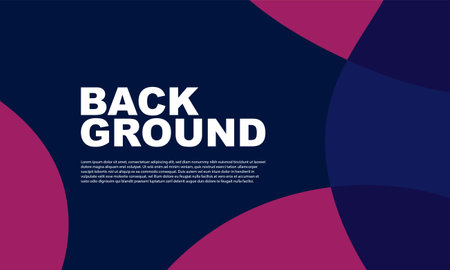 Abstract liquid and curvy geometric background for banner. Vector illustration.のイラスト素材