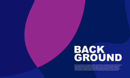 Abstract liquid and curvy geometric background for banner. Vector illustration.のイラスト素材