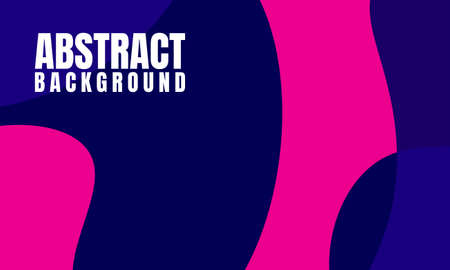 Abstract liquid and curvy geometric background for banner. Vector illustration.のイラスト素材