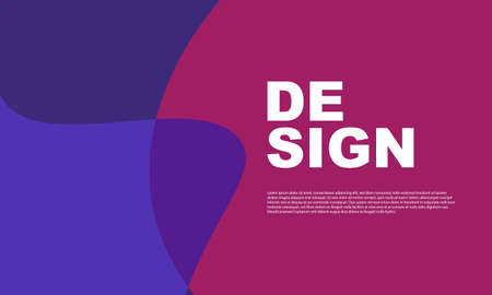 Abstract liquid and curvy geometric background for banner. Vector illustration.