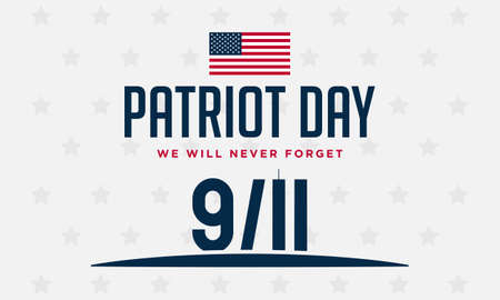 Patriot Day Background Design. Vector Illustration.のイラスト素材