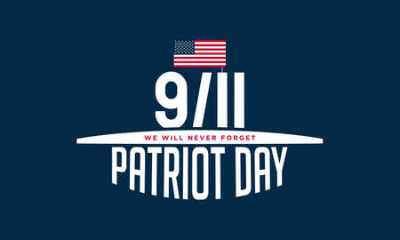 Patriot Day Background Design. Vector Illustration.のイラスト素材