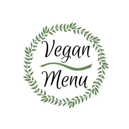 hand-sketched herbal vector frame (template). Useful for ads, signboards, packaging, menu design, interior decorating and other design.のイラスト素材