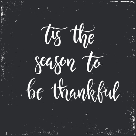 Thanksgiving day vintage gift tags and cards. Handwritten lettering. Hand drawn design elements. Printable itemsのイラスト素材