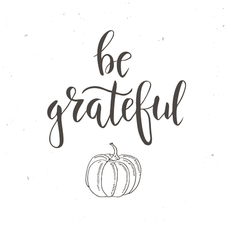 Thanksgiving day vintage gift tags and cards. Handwritten lettering. Hand drawn design elements. Printable itemsのイラスト素材
