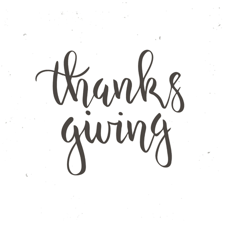 Thanksgiving day vintage gift tags and cards. Handwritten lettering. Hand drawn design elements. Printable itemsのイラスト素材