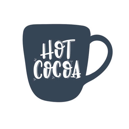 Christmas Vector lettering, motivational quote. Vector illustrationのイラスト素材