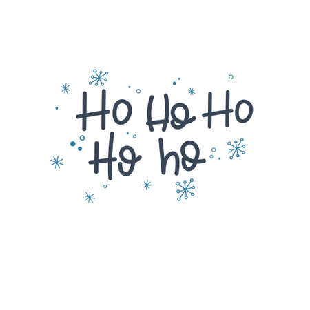 Christmas Vector lettering, motivational quote. Vector illustrationのイラスト素材