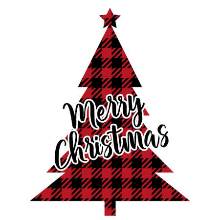 Merry Christmas greeting card design. Vector illustrationのイラスト素材