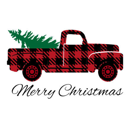 Merry Christmas greeting card design. Vector illustrationのイラスト素材