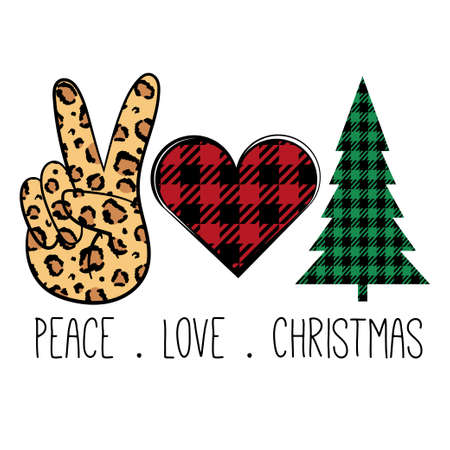 Merry Christmas greeting card design. Vector illustrationのイラスト素材