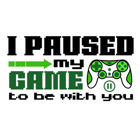 Gamer Hand drawn motivation lettering phrase in modern calligraphy style. Inspiration slogan for...