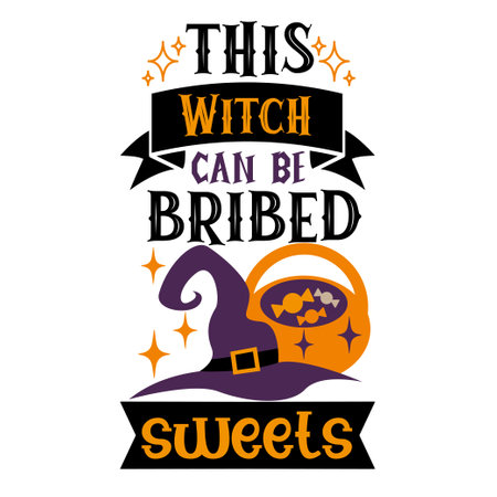 Halloween calligraphy lettering slogans about Halloween for flyer and print design. Templates for banners, posters, greeting postcards. Vector illustrationのイラスト素材