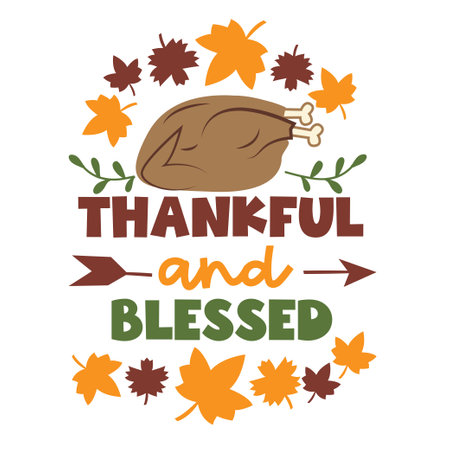 Thanksgiving day calligraphy lettering slogans about Halloween for flyer and print design. Templates for banners, posters, greeting postcards. Vector illustrationのイラスト素材
