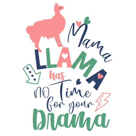Sarcastic mom. Inspirational vector Hand drawn typography poster. T shirt calligraphic design. Vector illustrationのイラスト素材
