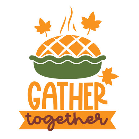 Thanksgiving day calligraphy lettering slogans about Halloween for flyer and print design. Templates for banners, posters, greeting postcards. Vector illustrationのイラスト素材