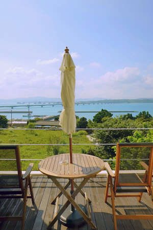 Japanese style Hotel with chair