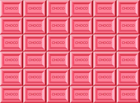 pink Chocolate bar