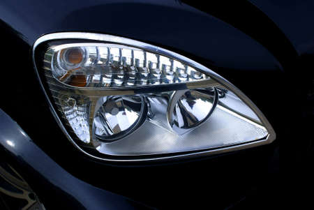    forward headlight of the modern car.         